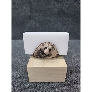 Vintage Funny Face Studio Pottery Handmade Kitchen Sponge Holder Cornell Clays